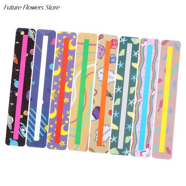 

bookmark 8pcs guided reading highlight strips overlay bookmarks for children