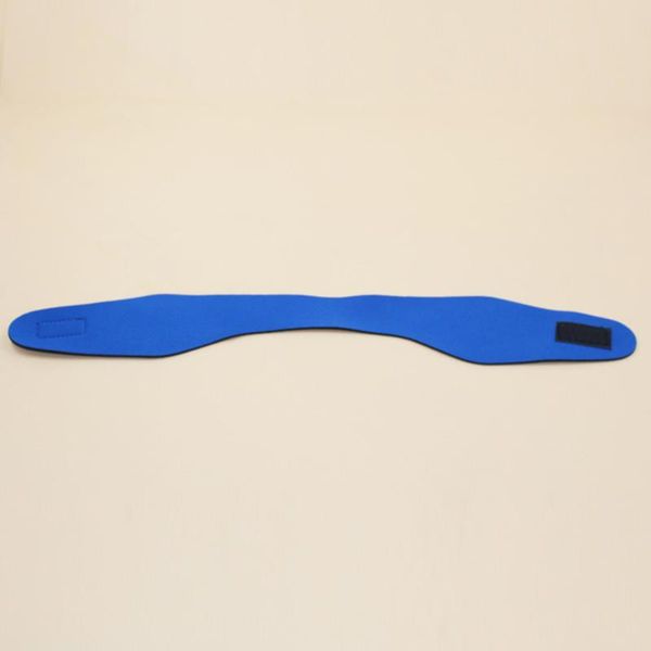 

swimming caps 2pcs headband neoprene adjustable yoga diving ears protection hair band for kids (purple m+ blue)