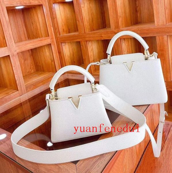 

genuine leather evening bag capucines 7a quality classic womens woman bag 2021 2022 luxurys designers bags animal skin [with box] 2 size