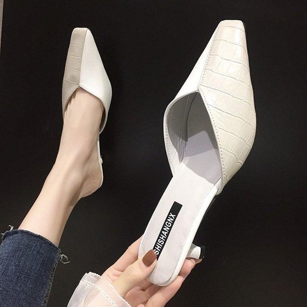 

summer color matching slippers women 1pcs, Black