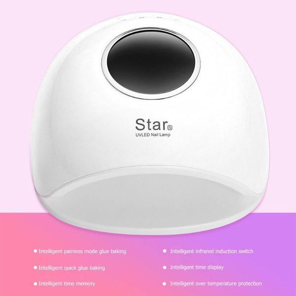

dryer light fast curing auto sensor detachable base nail portable pro art led lamp for polish/gel dryers1