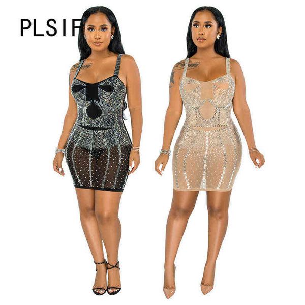 

club mini dres strap bodycon female party sheath 211115, Black;gray