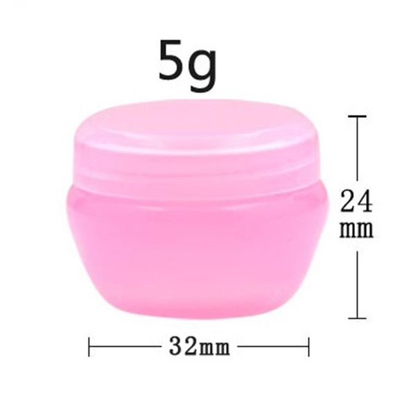 

mushroom refillable bottles plastic empty makeup jar pot travel face cream/lotion/cosmetic container storage & jars