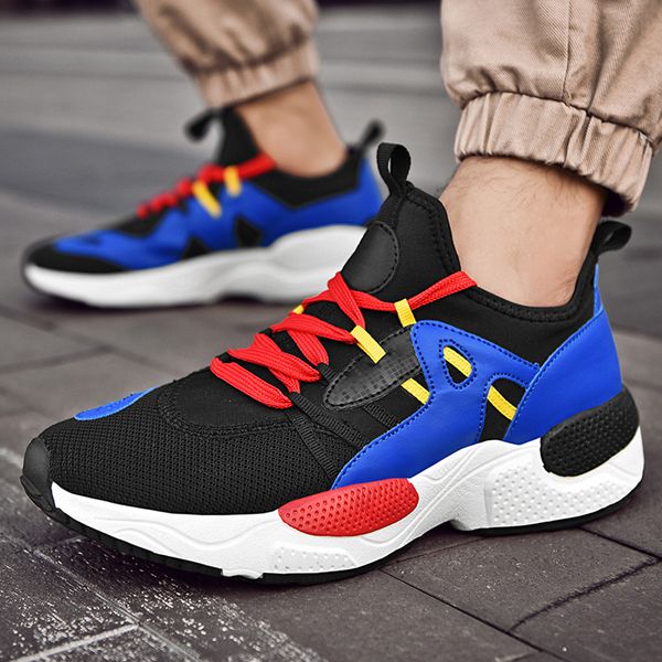 

mens casual shoes summer shoes men outdoor sports shoes trend ins old comfortable high fashion shock absorber