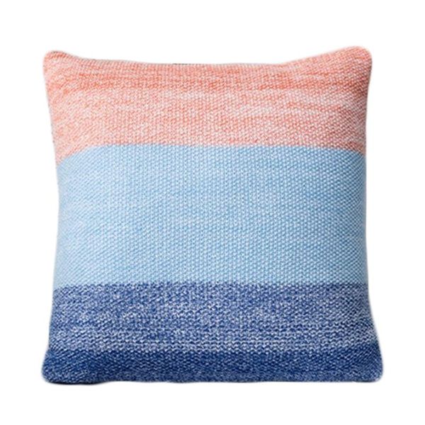 

cushion/decorative pillow fashion winter color gradient casual style acrylich cushion case 45x45cm knitting