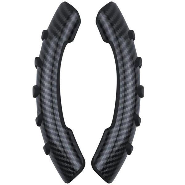 

steering wheel covers 2pcs cover car grip (black)