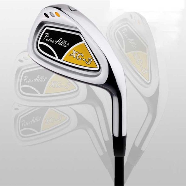 

golf club no7 iron clubs male carbon steel shaft rod beginner practise seven single cue with head complete set of