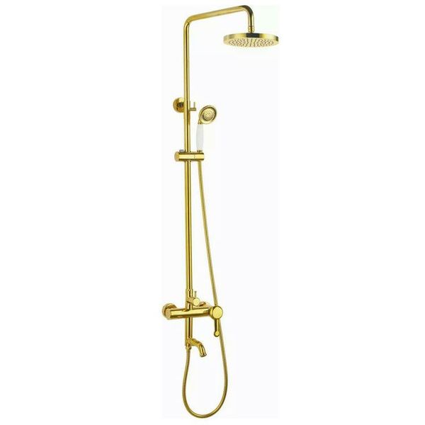 

yiyu brand shower set leading european gold-plated bathroom sets