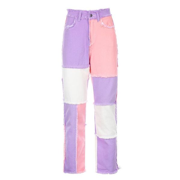 

woman winter y2k 2021 women goth clothing mom high waist pant joggers sweatmom korean style trousers clothes baggy jeans women's, Blue