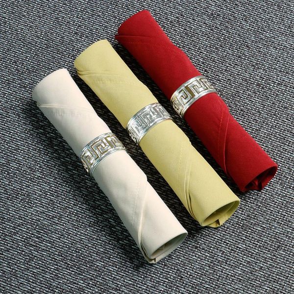 

table napkin 10 pieces clean cloth napkins solid el placemats for fabrics 45*45 cm