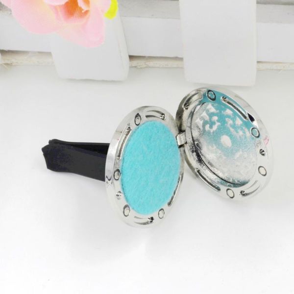 

shape car air freshener perfume diffuser clip auto vent decoration locket with 2pcs rand