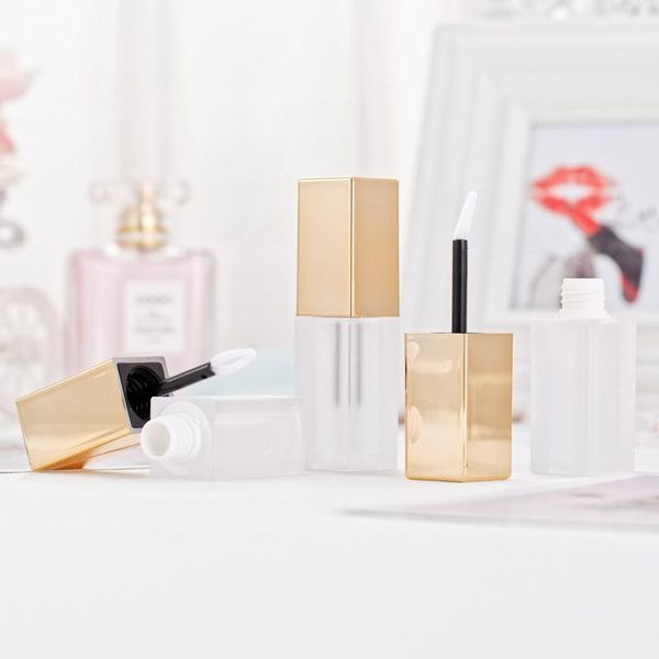 

storage bottles & jars 5ml empty lip gloss containers with sers cosmetic lipstick lipgloss refillable bottle makeup glaze accessori