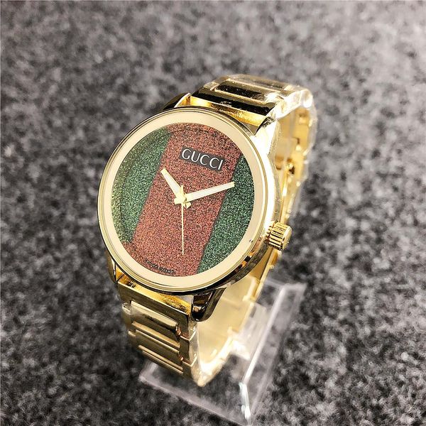 

g luxury gold watch mens watches fashion dress datejust multi-color dial designer stainless steel strap quartz movement 4 colors calendar, Slivery;brown