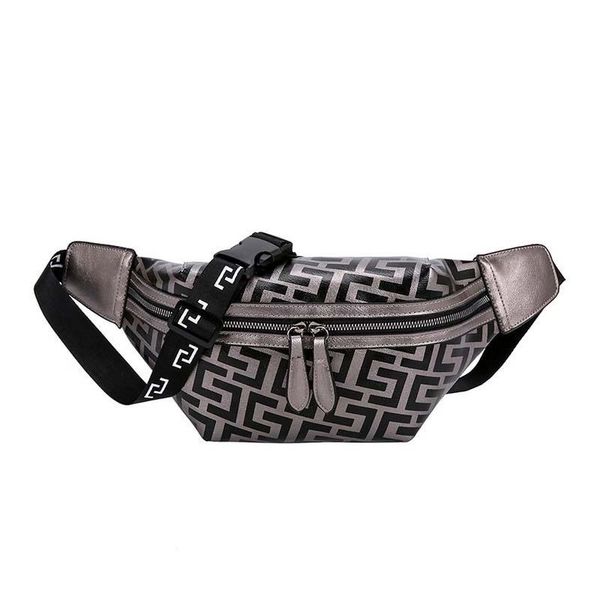 

waist bags fashion women fanny packs belt bag leather chest handbag printing