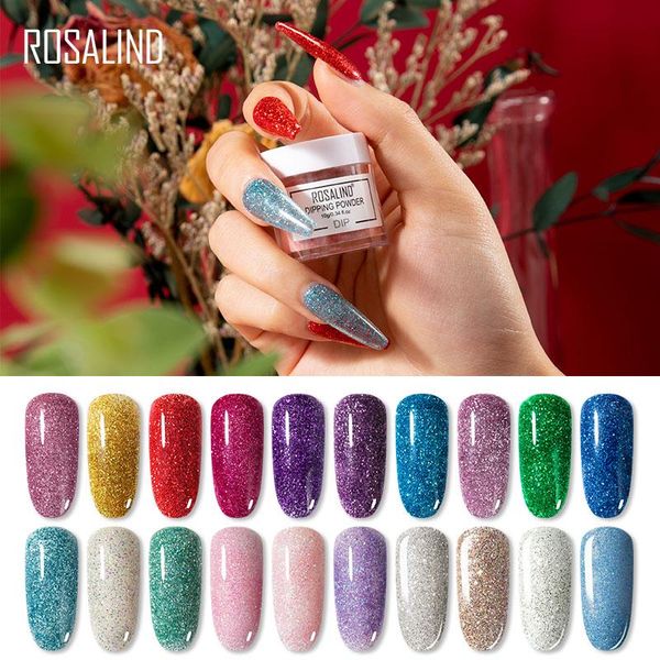 

nail glitter 18 colors infiltration powder 10g art sequins dipping lamp accessories, Silver;gold