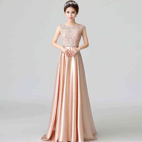 

luxury prom dresses 2021 lace long slim banquet evening bridal host annual meeting, Black