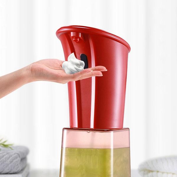 

intelligent automatic soap dispenser infrared sensor foam pump pressless home hand washing liquid