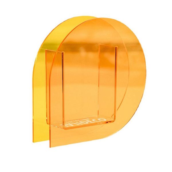 

vases 1pcs acrylic flower vase make-up brush pen holder hydroponic el for home office wedding decor 1