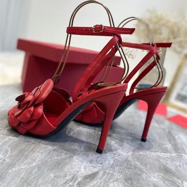 

small fragrance high sandals women's flat bottom 2021 roman thick, Black