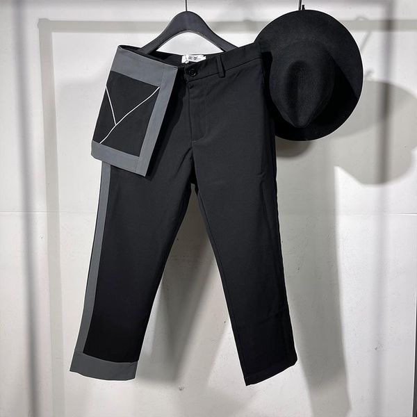 

men's pants owen men casual cargo pencil high street wear hip hop ankle length clothing sweatpants summer autumn black