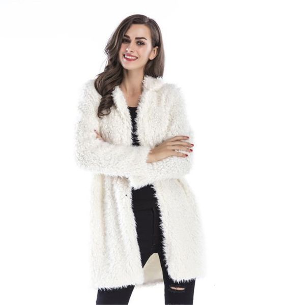 

women's winter down collar wool velo style female coat, Tan;black