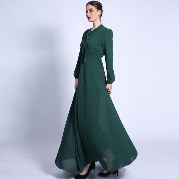 

ramadan eid abaya muslim dress dubai turkey robe longue djellaba femme abayas arabic dresses women islam summer moroccan kaftan, Red