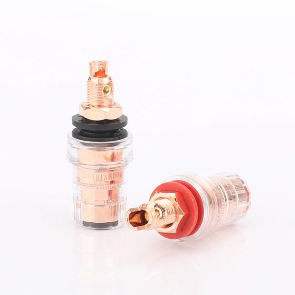 

smart power plugs audiocrast 99.9998 purity copper binding posts speaker connectors crystal pure post panel