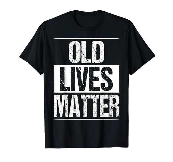 

men's t-shirts 2021 summer t-shirt old lives matter letter print pattern cotton loose o-neck high-quality short-sleeved, White;black