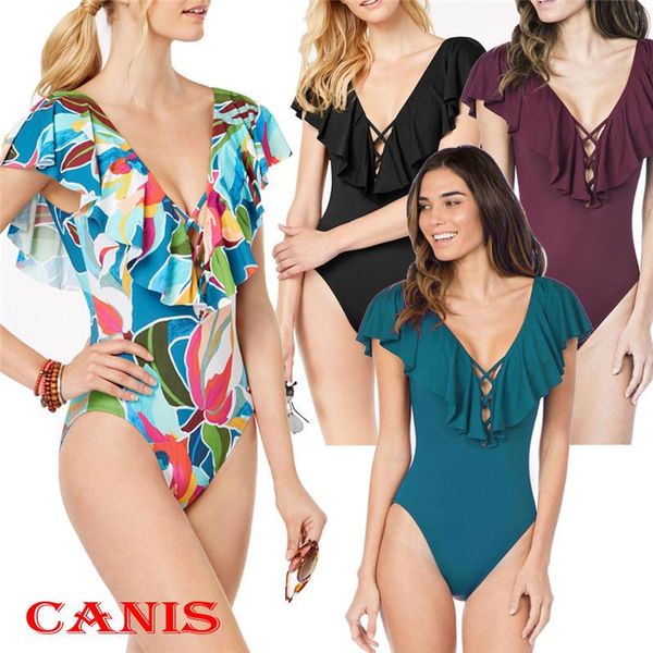 

women one piece swimsuit push up monokini bathing bikini swimwear lady summer swimming beachwear support wholesale one-piece suits