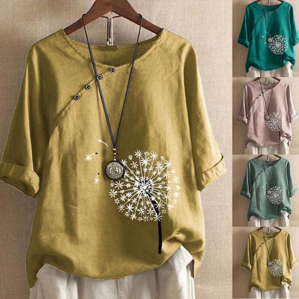 

women's blouses & shirts summer 5xl plus size bluses for butterfly printed o-neck short sleeve loose shirt femme blusas, White