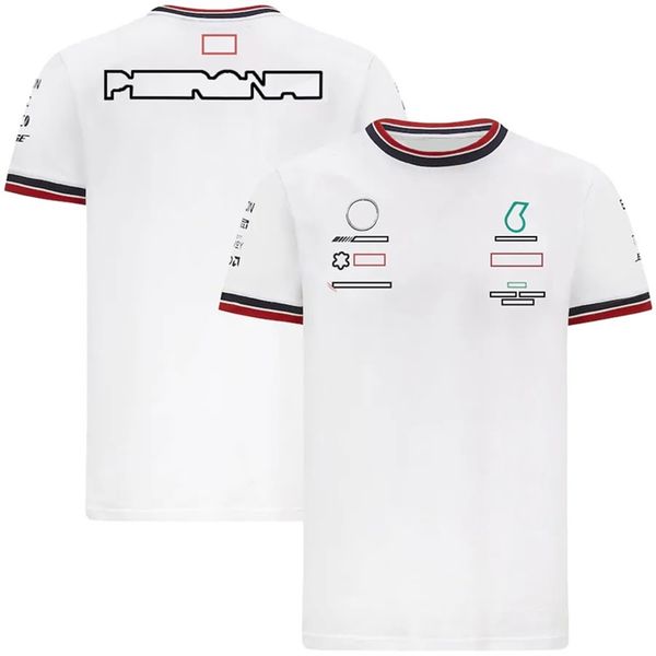 

f1 racing suit official same style team uniform men's and women's fan clothing short-sleeved quick-drying can be customized