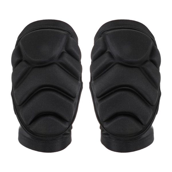 

pair roller skating knee braces protective pads for teens adults elbow &, Black;gray