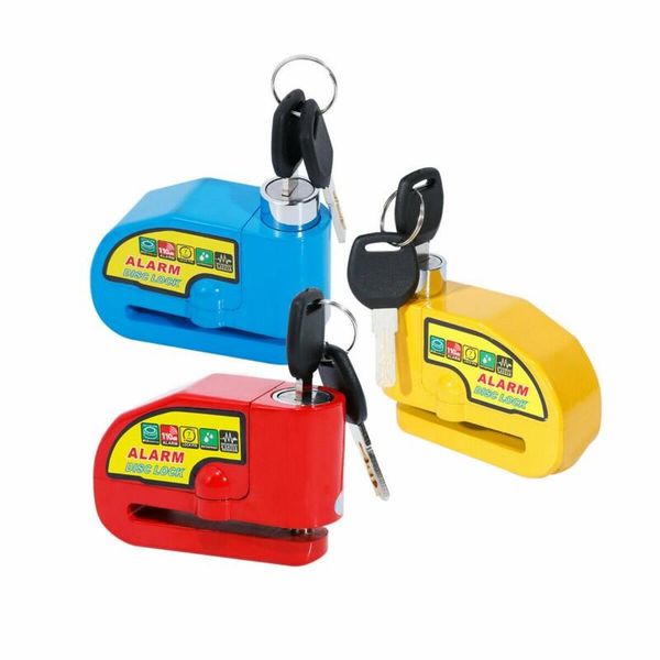 

theft protection ascooter bike bicycle motorcycle safety disc brake rotor lock electronic alarm
