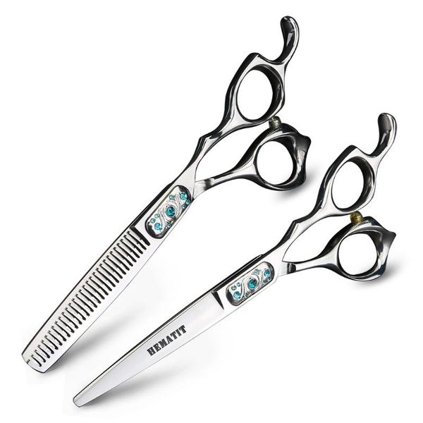 

hair scissors salon 6 inch hairdresser professional japan 440c cutting and thinning set
