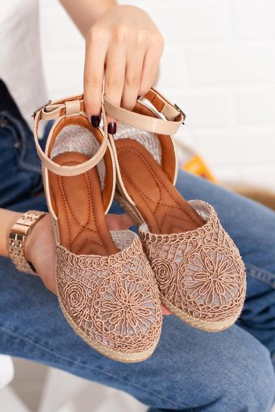 

sandals women's mesh detailed, Black