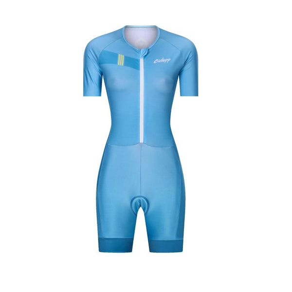 

racing sets 2021 ciclopp cycling short sleeve skinsuitjumpsuit womens triathlon ropa ciclismo jumpsuit set, Black;blue
