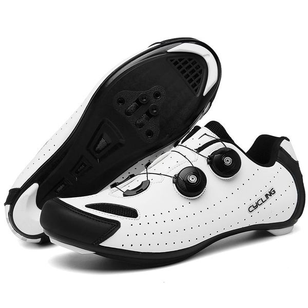 

cycling footwear speed mtb flat shoes spd road men sports route cleat dirt bike sneaker racing women bicycle boa lacing, Black