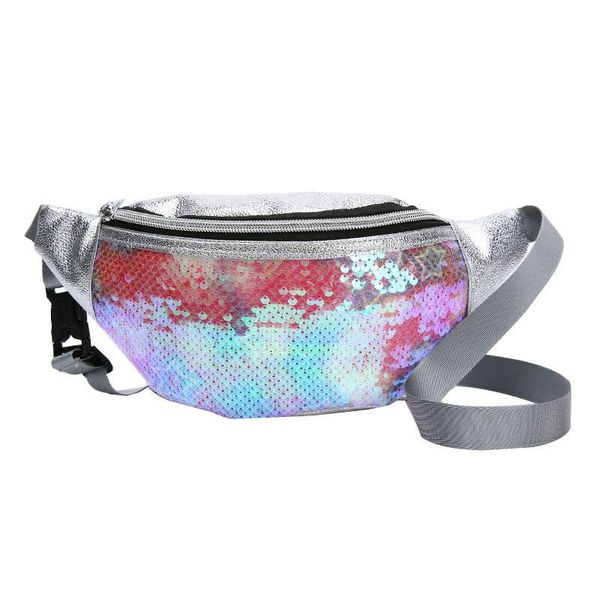 

waist bags sac banana femme laser purse bag cartoon pack fanny belt heuptas holographic chest money
