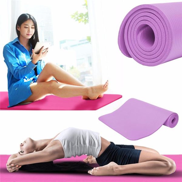 

yoga mats 183*61*1cm thickess non-slip mat sport gym soft pilates foldable for body building fitness exercises equipment