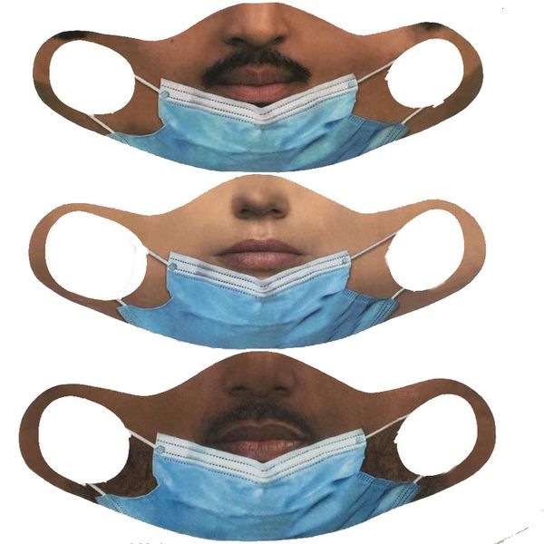 

mask personality exprsion funny dust proof cotton printing fashion alternative mask