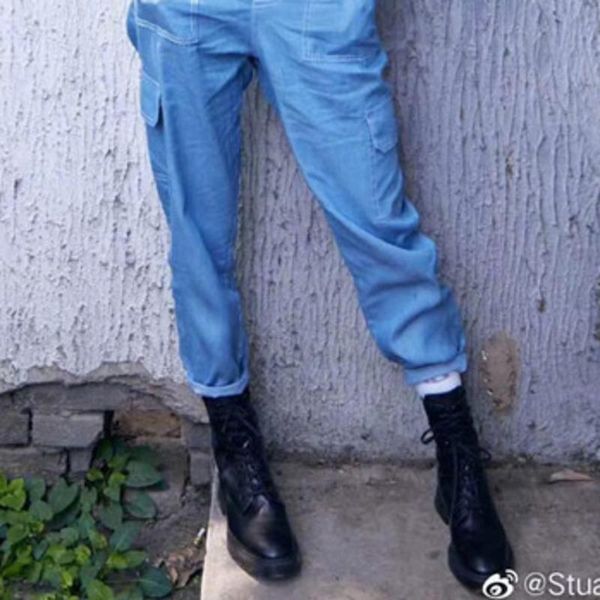 

boots women ins spring autumn black chunky british style platform ankle booties female pu leather shoes