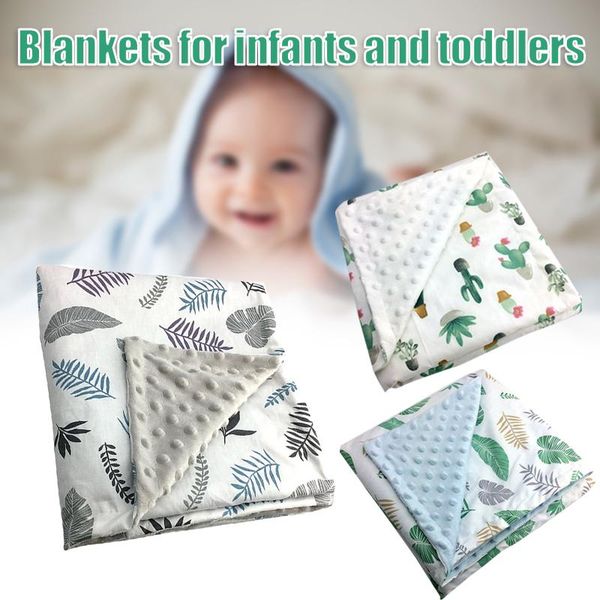 

blankets supersoft blanket abosrption breathable soft comfortable safe one-side printed suit for infants and young children fu