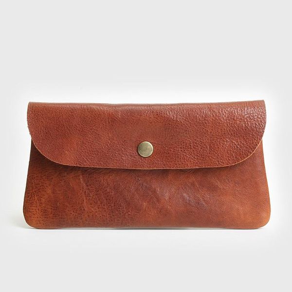 

wallets luxury men's wallet genuine leather solid men bifold long holders coin purses business purse male handmade, Red;black