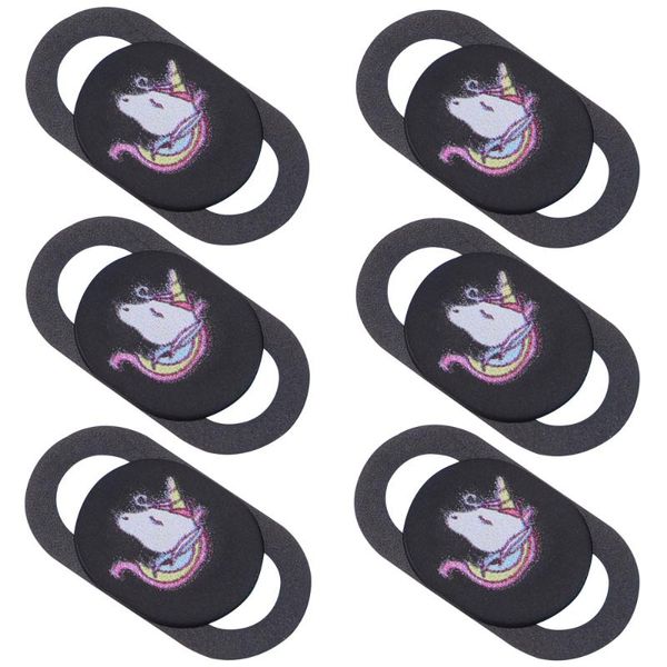 

mats & pads 6pcs phone webcam covers adhesive privacy