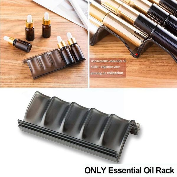 

hooks & rails 8pcs/set essential oil bottle display rack can stack bedroom ladies plastic tool cosmetic storag d7a4