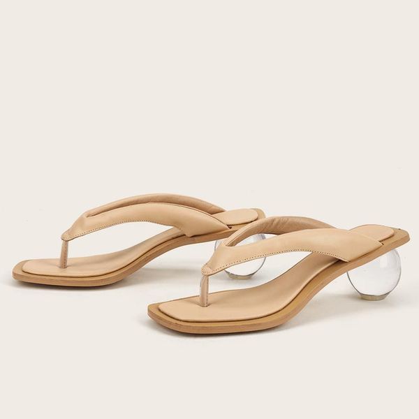 

women flip flops fashion open toe ladies crystal heels slippers sandals shoes for woman casual slides female, Black