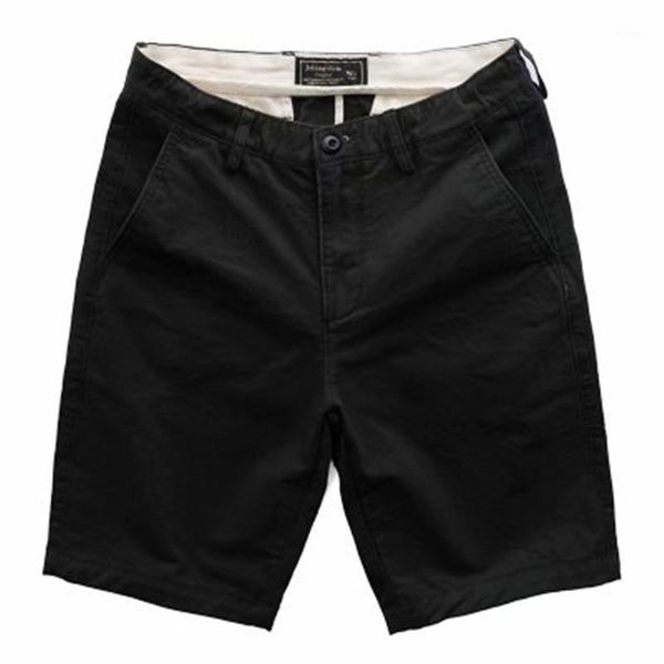 

summer men's casual overalls short pants shorts, White;black