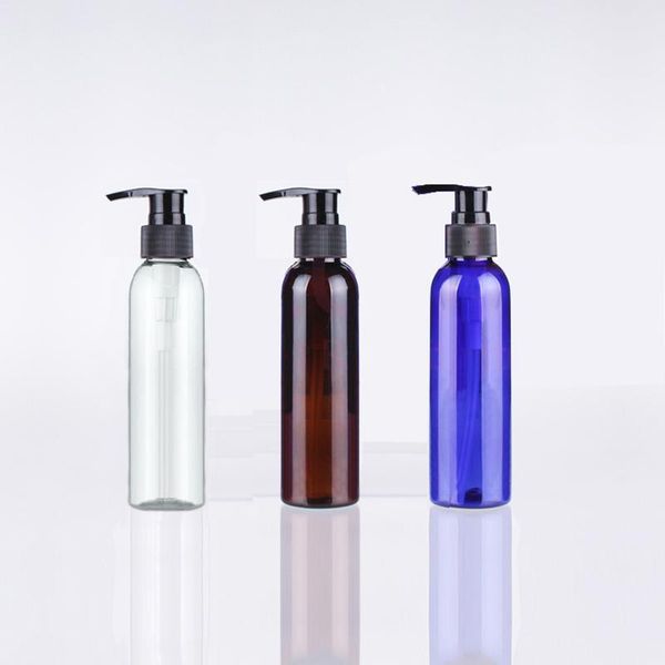 

storage bottles & jars 50pcs/lot 150ml multicolor pet lotion pump bottle,150cc plasticbottle with dispening pump,150ml shampoo bottle