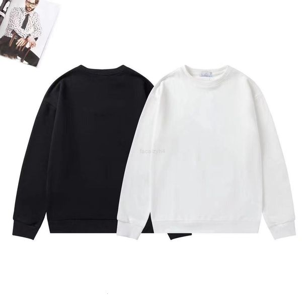 

2021 solid the color hoodie is loose and casual, Black