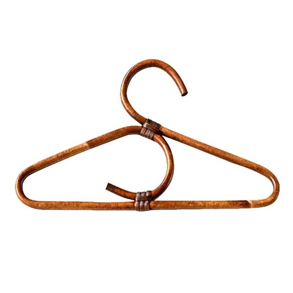 

pcs rattan clothes hanger style kids garments organizer rack children room decoration for hangers & racks
